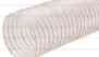 Воздуховод полиуретановый PU 500 CU (толщина стенки 0,5 мм, с омедненной спиралью)